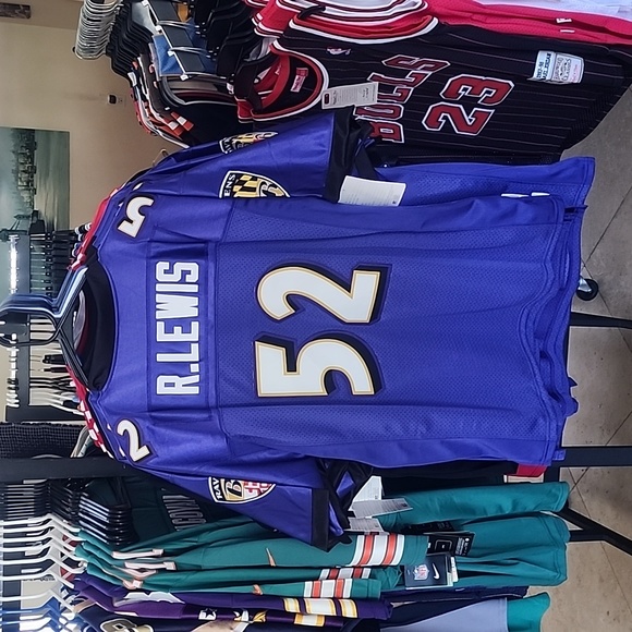 MITCHELL & NESS NFL LEGACY JERSEY BALTIMORE RAVENS 2000 RAY LEWIS - Picture 4 of 4